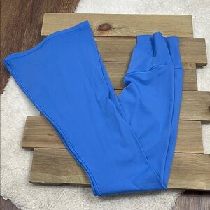 Offline by Aerie Blur Crossover Waist Flare Leggings